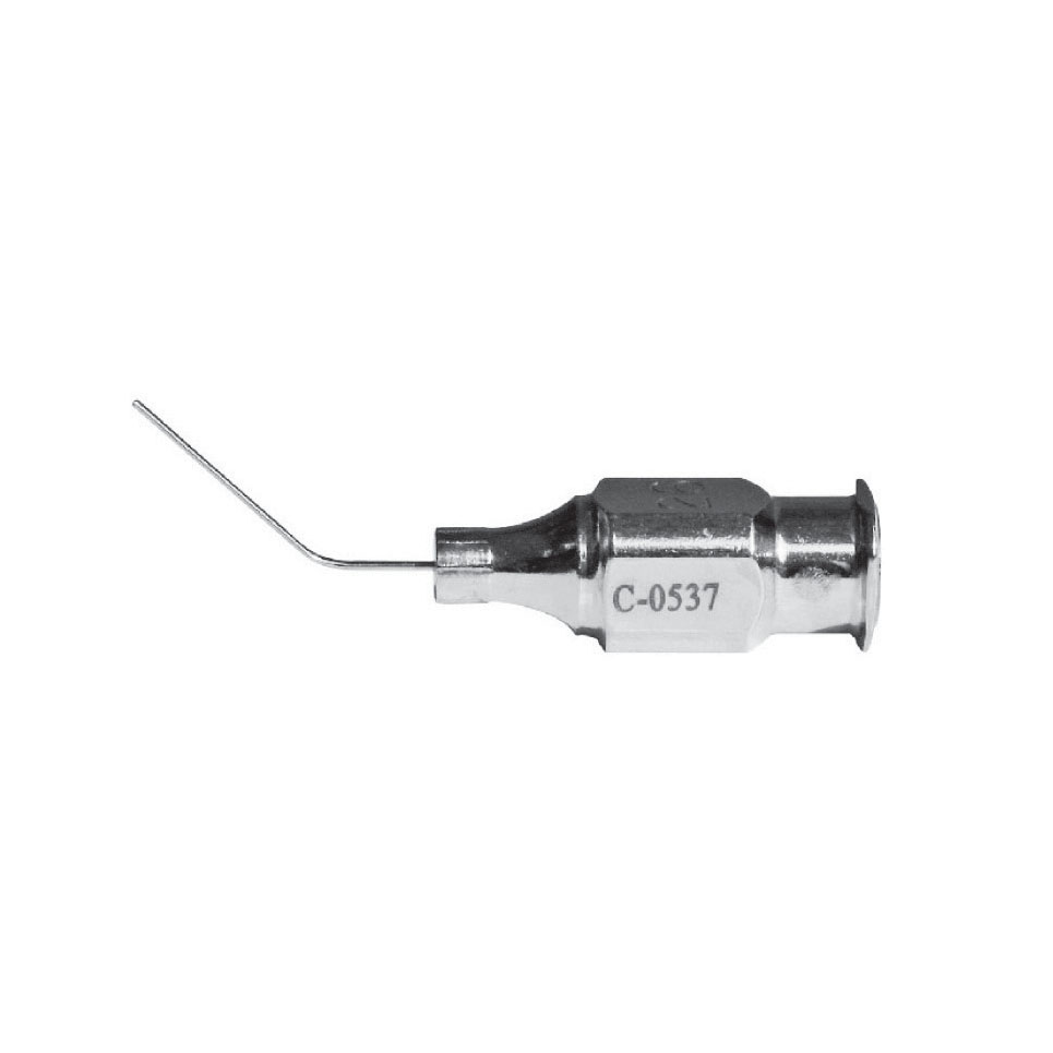 C-0537 Cánula de acero inoxidable